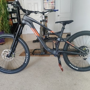 2021 Guerrilla Gravity Megatrail Black and Orange