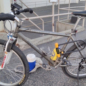 Specialized Rockhopper A1 FS Silver, gray or bare metal