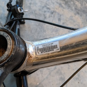 2014 Trek Remedy 9 29 Silver, gray or bare metal