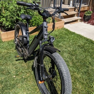 2022 Rad Power Bikes RadRover 6 Plus Electric Fat Tire Bike Black