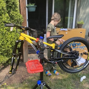 2023 Polygon ALX XC Trail Kids 6061 Yellow or Gold and Black