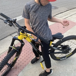 2023 Polygon ALX XC Trail Kids 6061 Yellow or Gold and Black