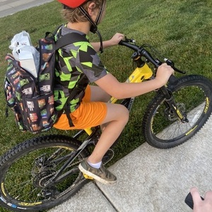 2023 Polygon ALX XC Trail Kids 6061 Yellow or Gold and Black