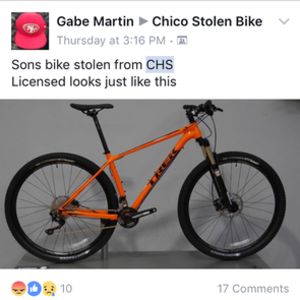 2015 Trek 21.5 Orange