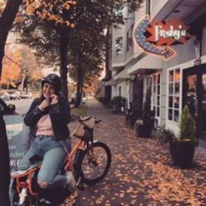 2016 Rad Power Bikes Rad Power Wagon cargo bike (rear storage) Orange