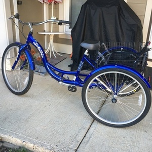 Schwinn Meridian 26 Single Speed tricycle Blue