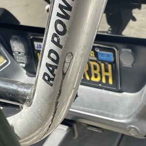 2022 Rad Power Bikes Rad runner plus Silver, gray or bare metal