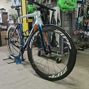 2018 Wilier cento 10 air Orange, White, and Blue