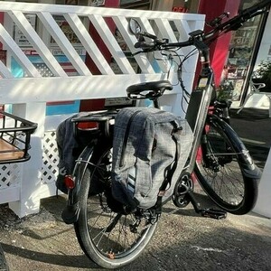 2022 Rad Power Bikes RadCity 5 Plus Black and Silver, gray or bare metal