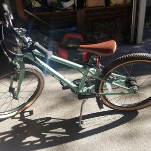 2020 Cleary Bikes Owl 3-Speed Inch Kids' Bike Cool Moss Teal