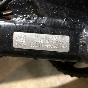 2018 Devinci Spartan Black and Blue