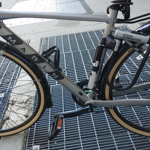 2023 Marin Bikes Lombard 1 Grey 49 Silver, gray or bare metal