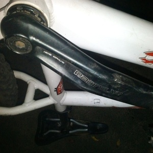 Free Agent Limo FA A130 chromly White, Black, and Stickers tape or other cover-up