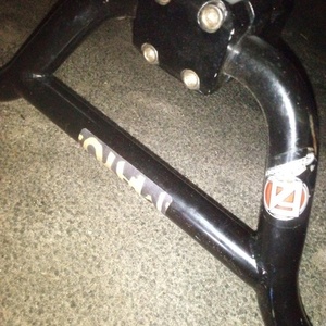 Free Agent Limo FA A130 chromly White, Black, and Stickers tape or other cover-up