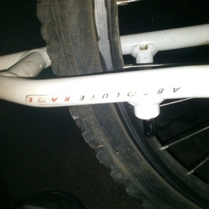 Free Agent Limo FA A130 chromly White, Black, and Stickers tape or other cover-up