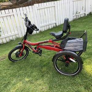 2022 Trivel azteca Tricycle tricycle Red