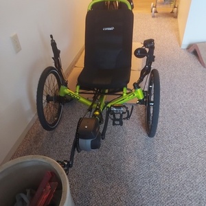 2023 Catrike Steel tricycle Green