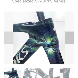 2020 S-WORKS VENGE Blue and Green