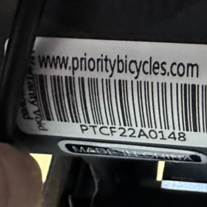 2023 Priority Bicycles Classic Plus Gotham Edition Diamond Black