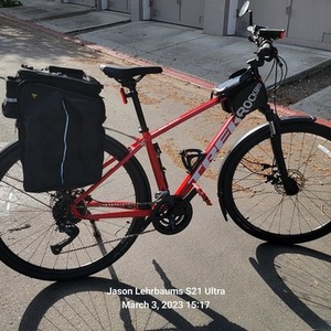 2022 Trek Bike Dual Sport 2 Viper Medium Red