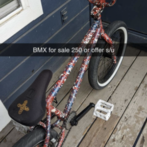 2018 Total BMX BMX Red, Blue, and White