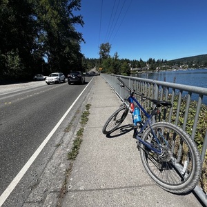 2022 Marin Bikes Bolinas Ridge 1 Blue and Orange