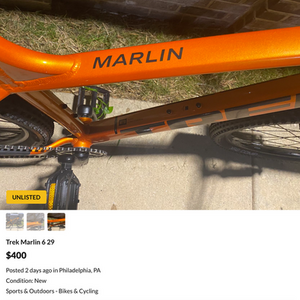 2023 Trek Marlin 6 Orange