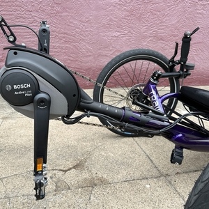 2023 Catrike Trail e-cat recumbent Purple