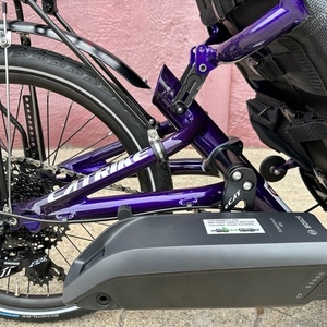 2023 Catrike Trail e-cat recumbent Purple