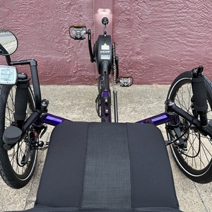 2023 Catrike Trail e-cat recumbent Purple
