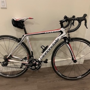 2012 Cannondale Synapse Carbon 5 White and Red