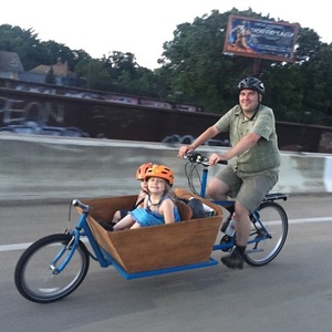2013 Custom Cargo bike Blue