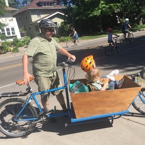 2013 Custom Cargo bike Blue