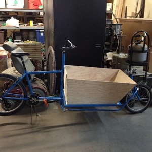 2013 Custom Cargo bike Blue