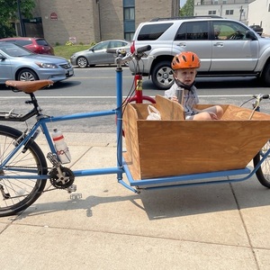 2013 Custom Cargo bike Blue
