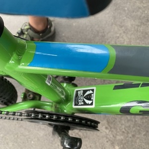 Giant Green, Blue, and Black