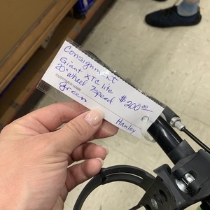 Giant Green, Blue, and Black