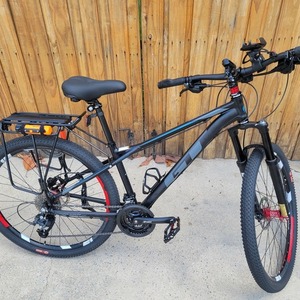 2023 GT Bicycles GT Aggressor Pro Black and Silver, gray or bare metal