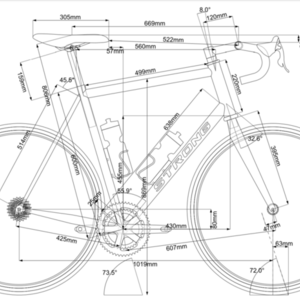 2014 Strong Frames Titanium Dirt Road Bike Silver, gray or bare metal