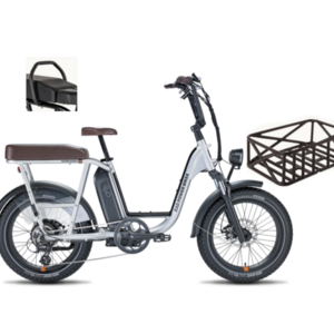2022 Rad Power Bikes RadRunner Plus Silver, gray or bare metal