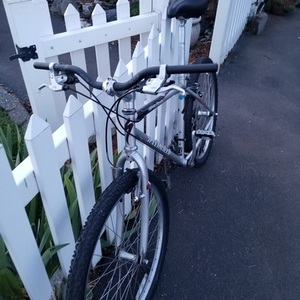 1999 Specialized Hard Rock Comp Silver, gray or bare metal