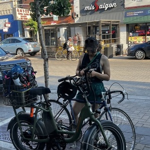 2021 Rad Power Bikes Rad Runner 1 cargo bike (rear storage) Green