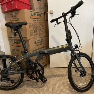 2021 Tern Link A7 Silver, gray or bare metal and Yellow or Gold