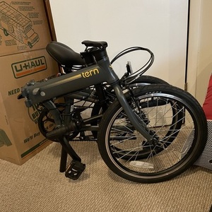 2021 Tern Link A7 Silver, gray or bare metal and Yellow or Gold