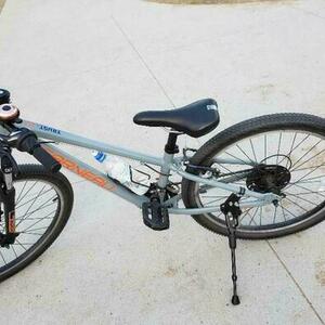 Garneau Silver, gray or bare metal and Orange