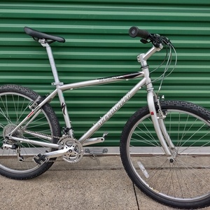 1999 Specialized Hard Rock Comp Silver, gray or bare metal