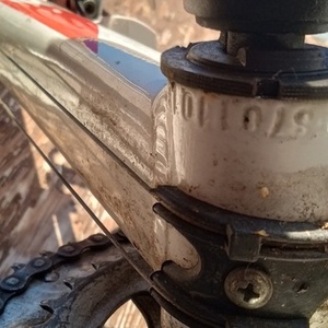 2023 Other : Fixed Gear Tig welded 120mm rear sp... White and Red