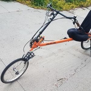 Easy Racers Javelin recumbent Orange