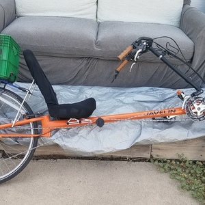 Easy Racers Javelin recumbent Orange