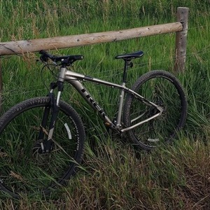Trek Silver, gray or bare metal